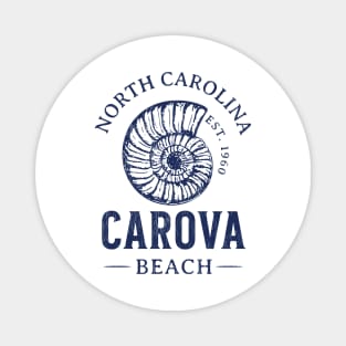 Carova Beach, NC Summertime Vacationing Seashell Magnet